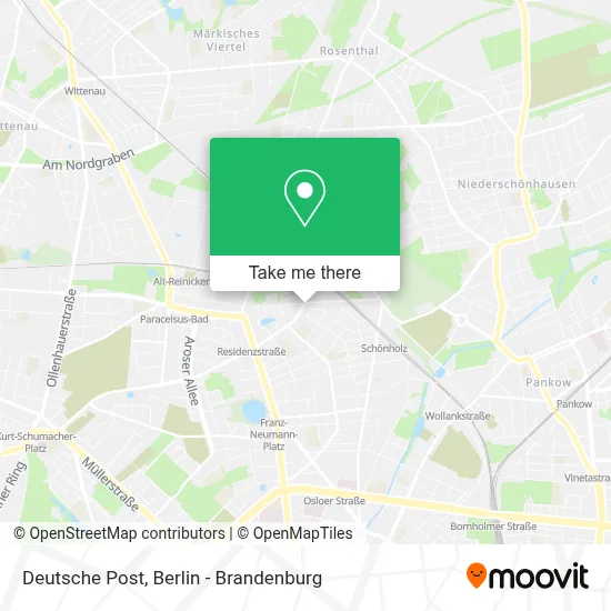 Deutsche Post map