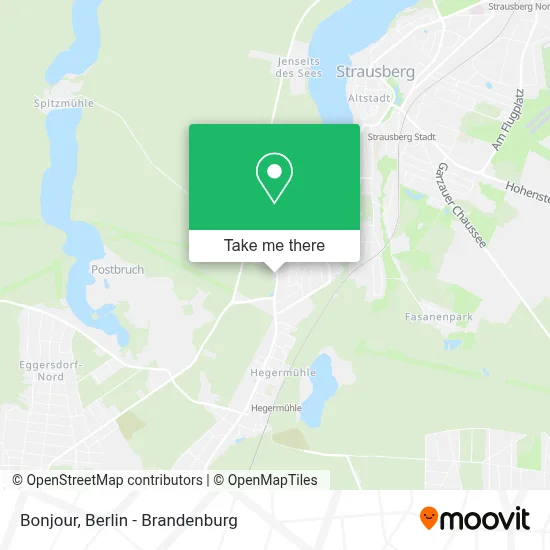 Bonjour map