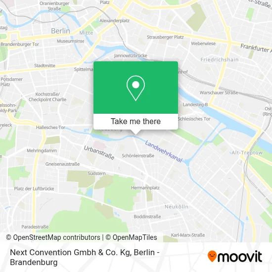 Next Convention Gmbh & Co. Kg map
