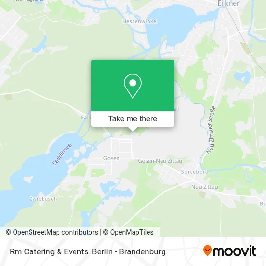 Rm Catering & Events map