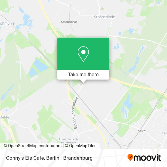 Conny's Eis Cafe map