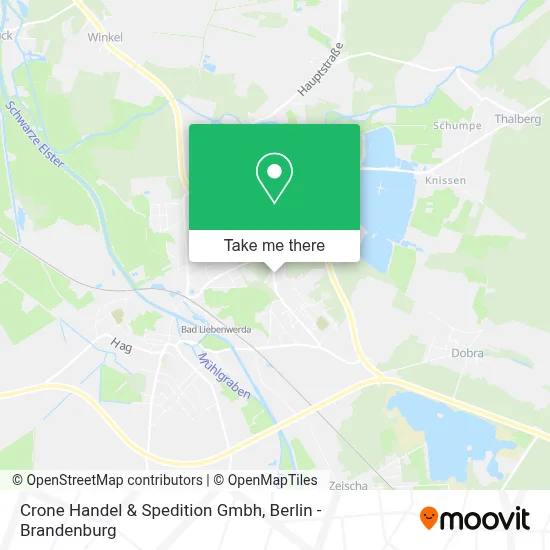 Crone Handel & Spedition Gmbh map