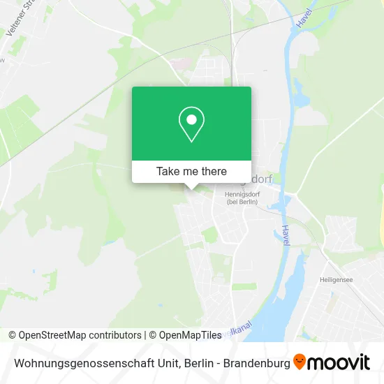 Wohnungsgenossenschaft Unit map
