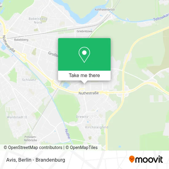Avis map