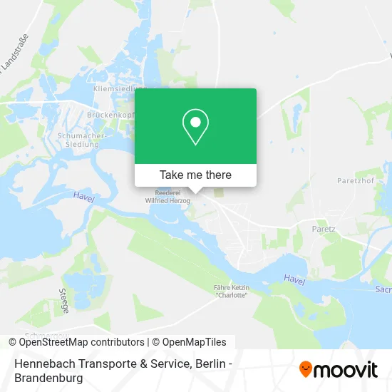 Hennebach Transporte & Service map