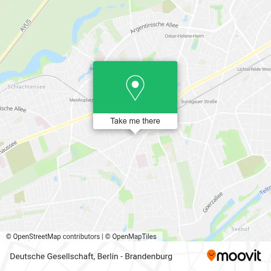 Deutsche Gesellschaft map