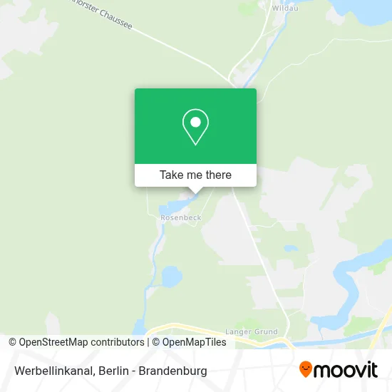Werbellinkanal map