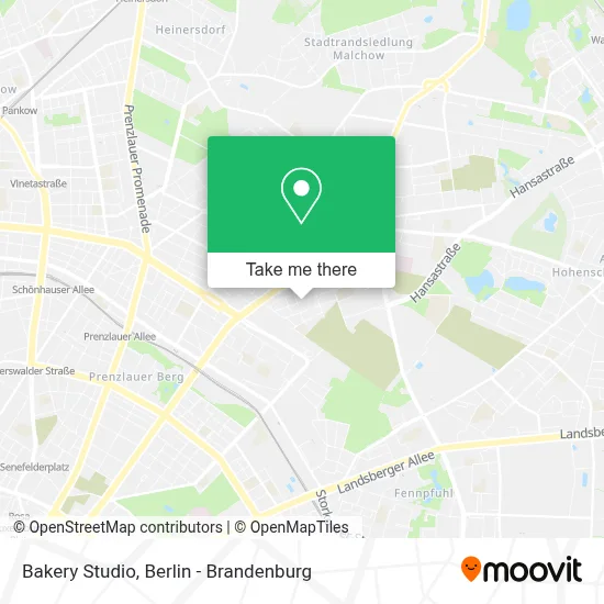 Bakery Studio map