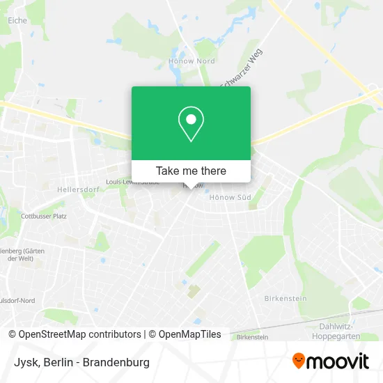Jysk map