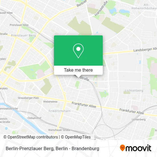 Berlin-Prenzlauer Berg map