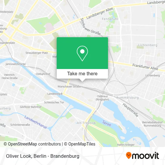 Oliver Look map