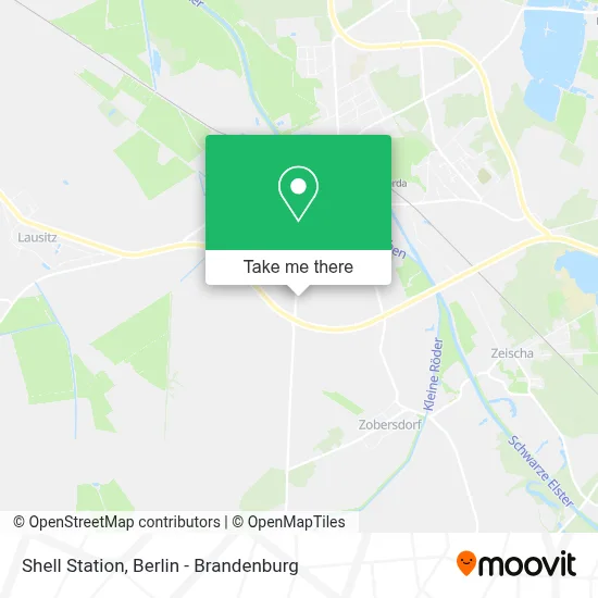 Shell Station map