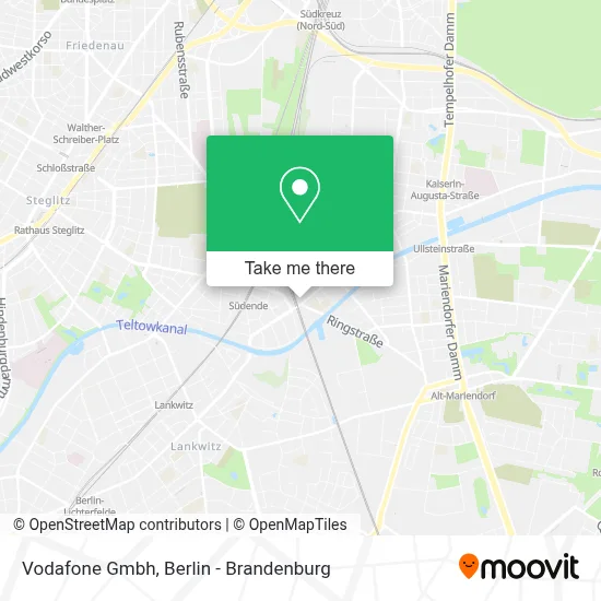 Vodafone Gmbh map