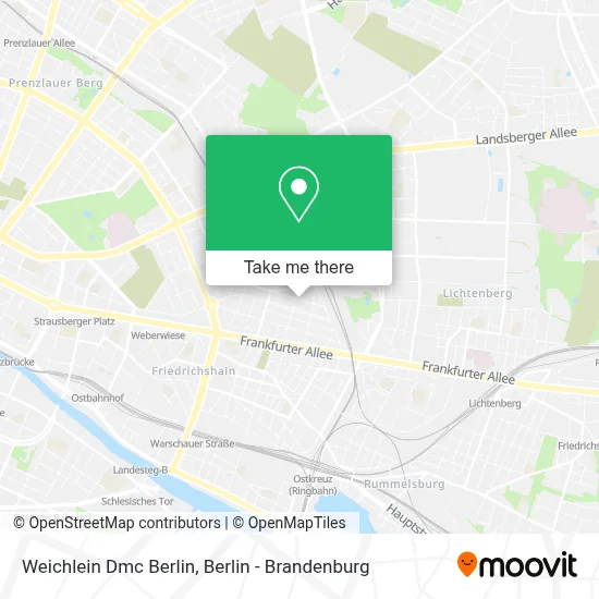 Weichlein Dmc Berlin map