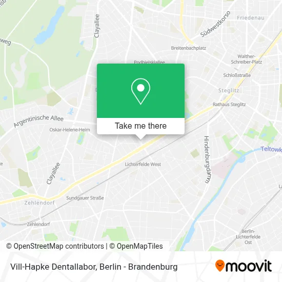 Vill-Hapke Dentallabor map