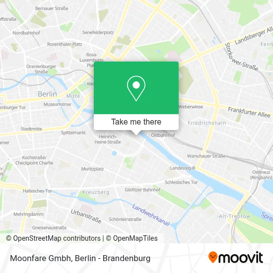 Moonfare Gmbh map