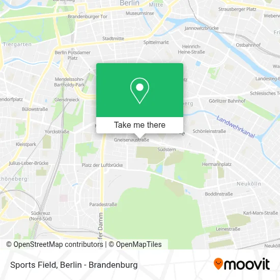 Sports Field map