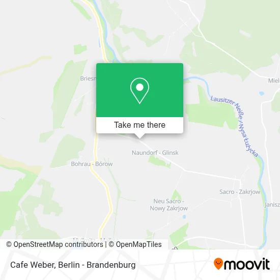 Cafe Weber map