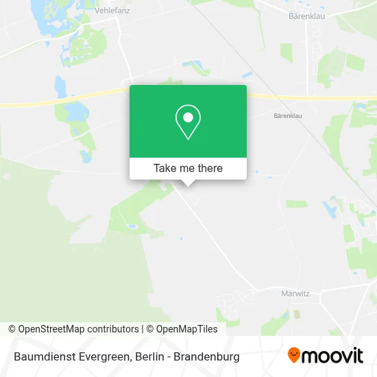 Baumdienst Evergreen map