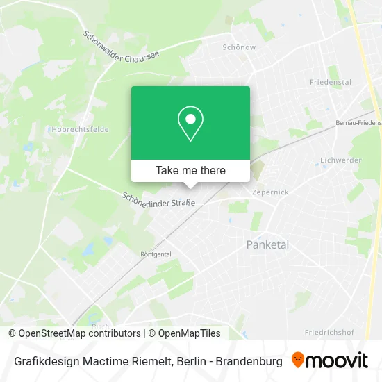 Grafikdesign Mactime Riemelt map