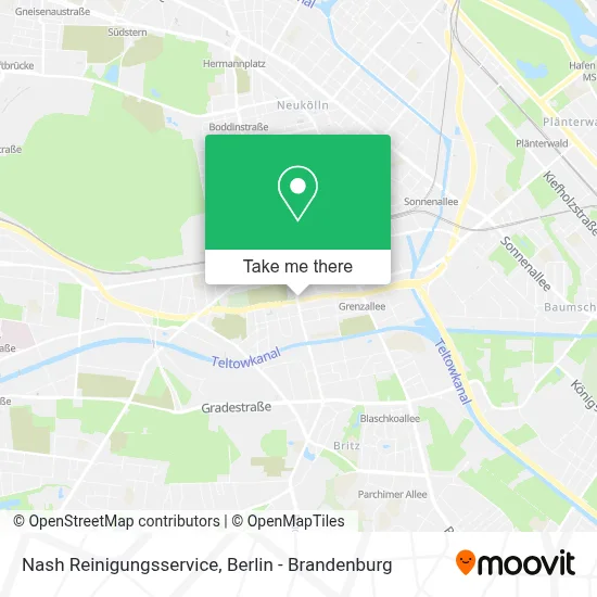 Nash Reinigungsservice map