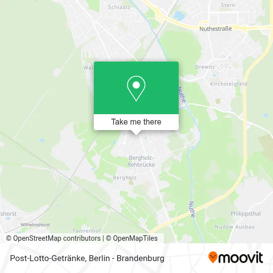Post-Lotto-Getränke map
