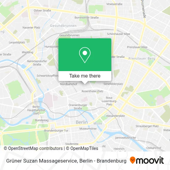 Grüner Suzan Massageservice map