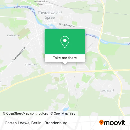 Garten Loewe map