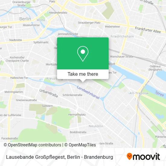 Lausebande Großpflegest map