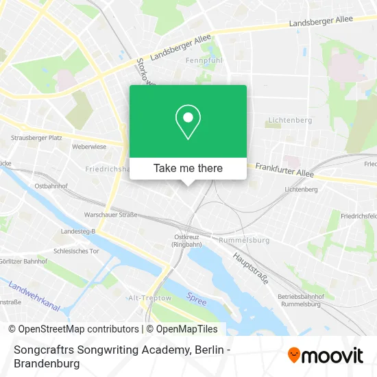Songcraftrs Songwriting Academy map