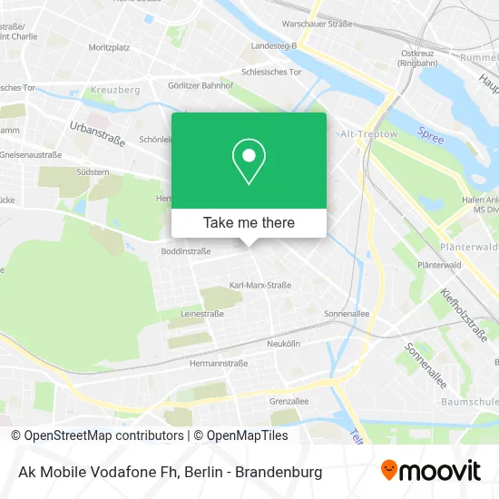 Ak Mobile Vodafone Fh map