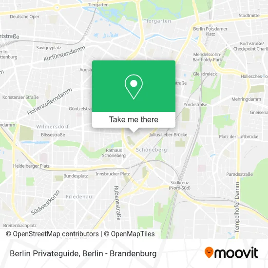 Berlin Privateguide map