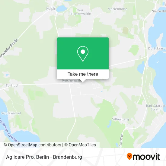 Agilcare Pro map