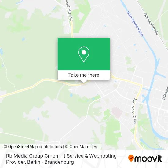 Rb Media Group Gmbh - It Service & Webhosting Provider map