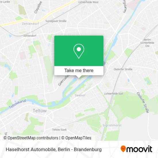 Haselhorst Automobile map