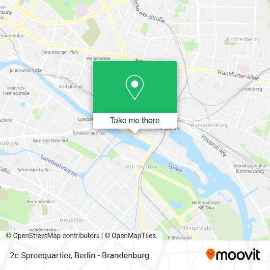 2c Spreequartier map