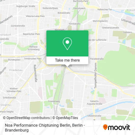 Noa Performance Chiptuning Berlin map