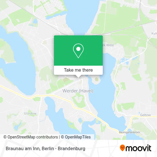 Braunau am Inn map