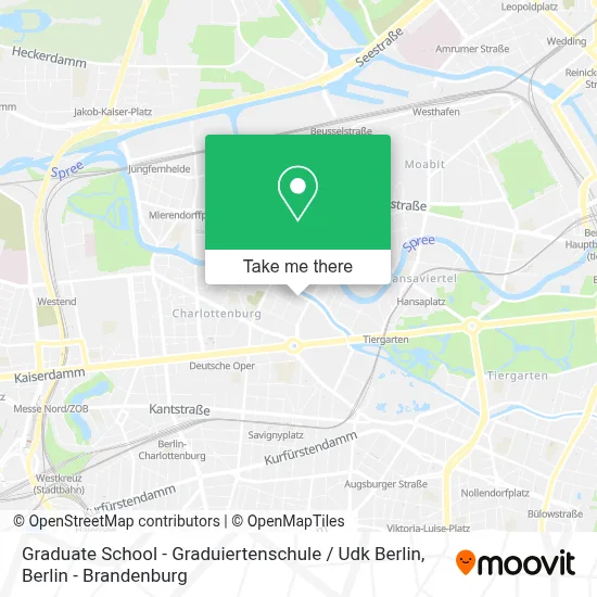 Graduate School - Graduiertenschule / Udk Berlin map