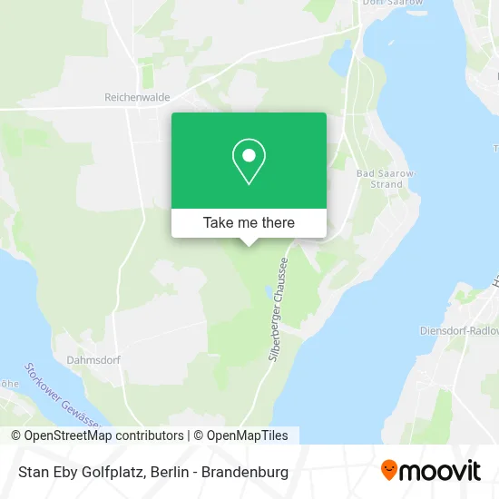 Stan Eby Golfplatz map