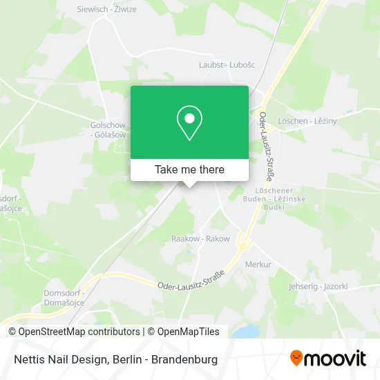 Nettis Nail Design map