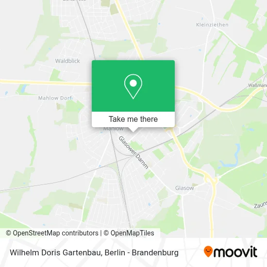 Wilhelm Doris Gartenbau map