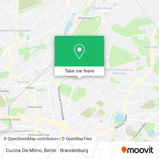 Cucina Da Mimo map