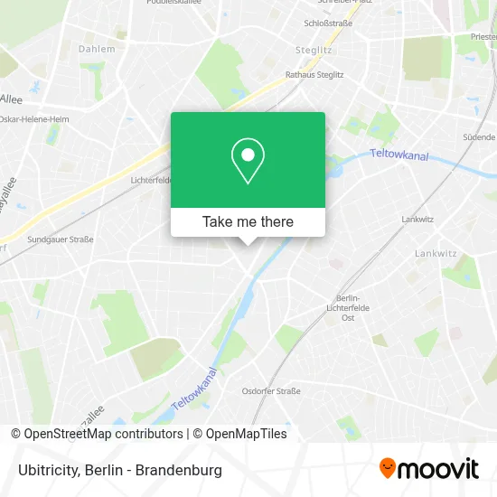Ubitricity map