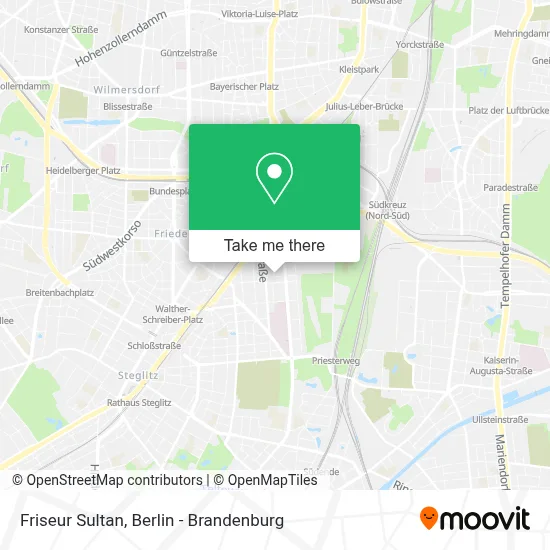 Friseur Sultan map