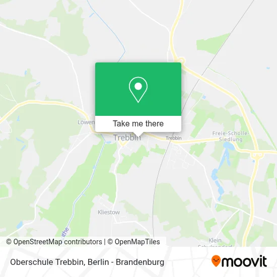 Oberschule Trebbin map
