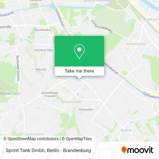 Sprint Tank Gmbh map