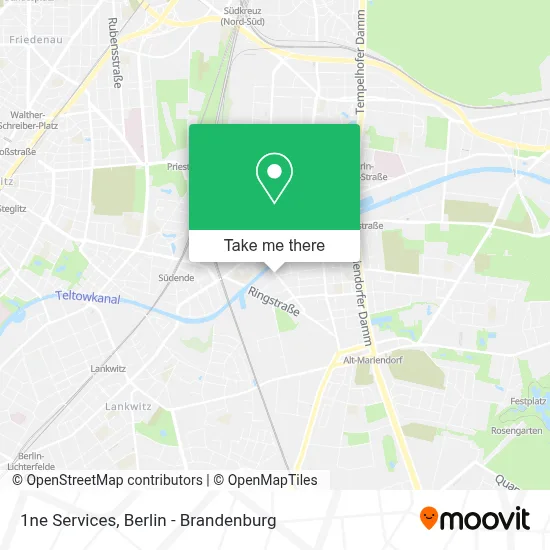 1ne Services map