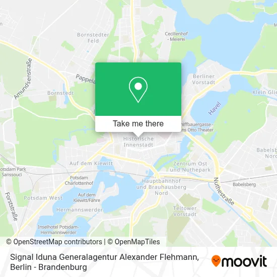 Signal Iduna Generalagentur Alexander Flehmann map