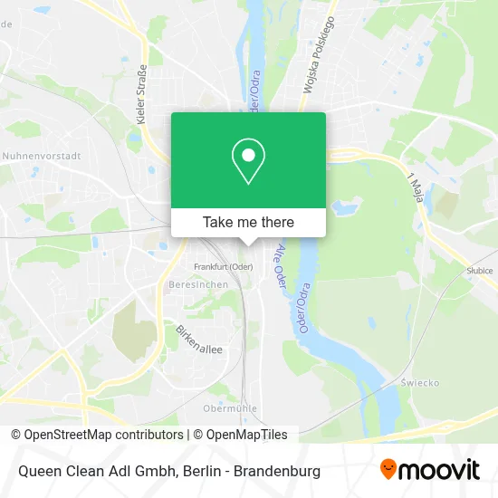 Queen Clean Adl Gmbh map